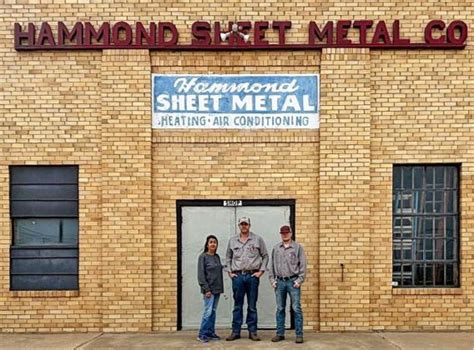 hammond sheet metal floydada|Hammond Sheet Metal Company Inc Company Profile.